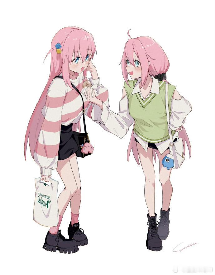 孤独摇滚  x  摇曳露营 联动日常。 ​​​