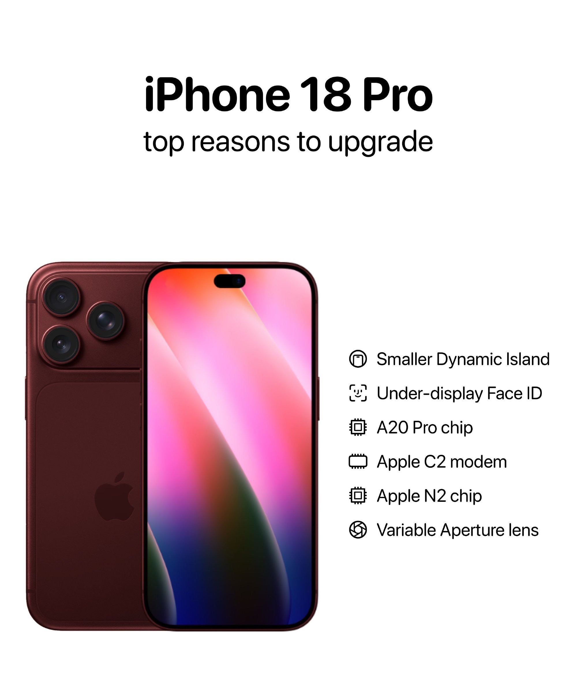 iPhone18Pro模具偷跑说了几年的瘦身这次终于在18上实现了