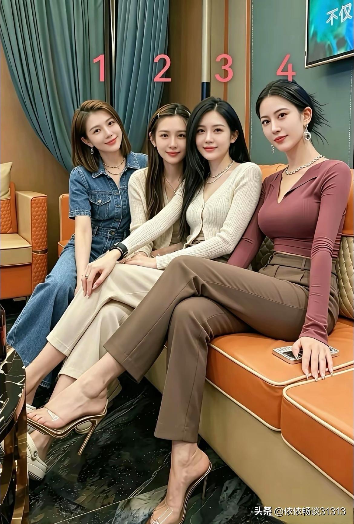 你们觉得这几位里面，哪一位长得好看，心胸豁达，更适合踏踏实实过日子？
 
找对象