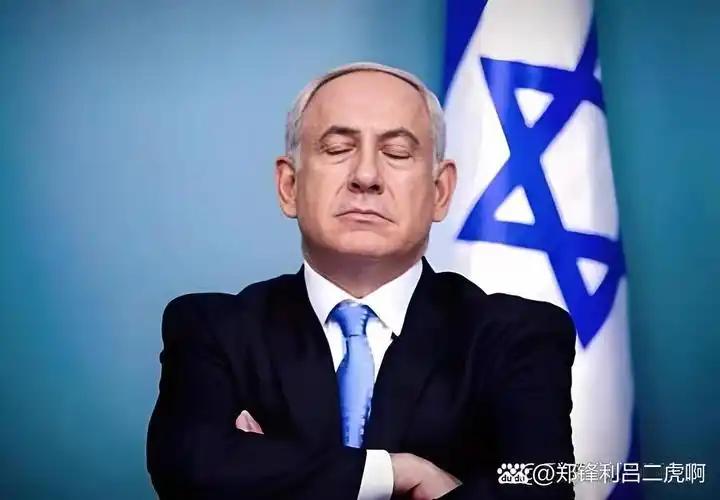 内塔尼亚胡这回算是把牌摊开了。不装了，连最后一块遮羞布都扯下了。拿耶稣对比成吉思