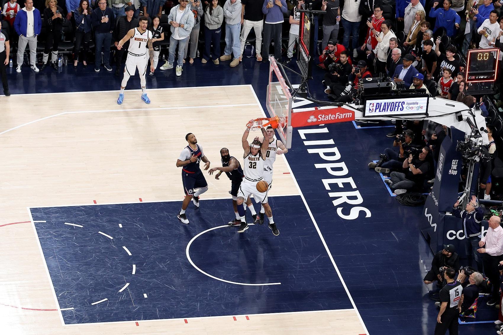 快船队记Law Murray：“快船曾差1分钟就可以3-1领先，这真是一个令人震