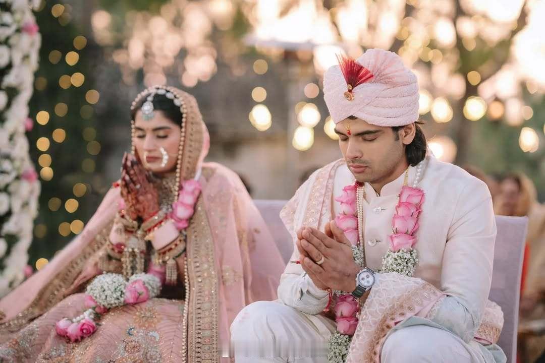 印度国宝级运动员，标枪奥运冠军 Neeraj Chopra 乔普拉结婚了。  