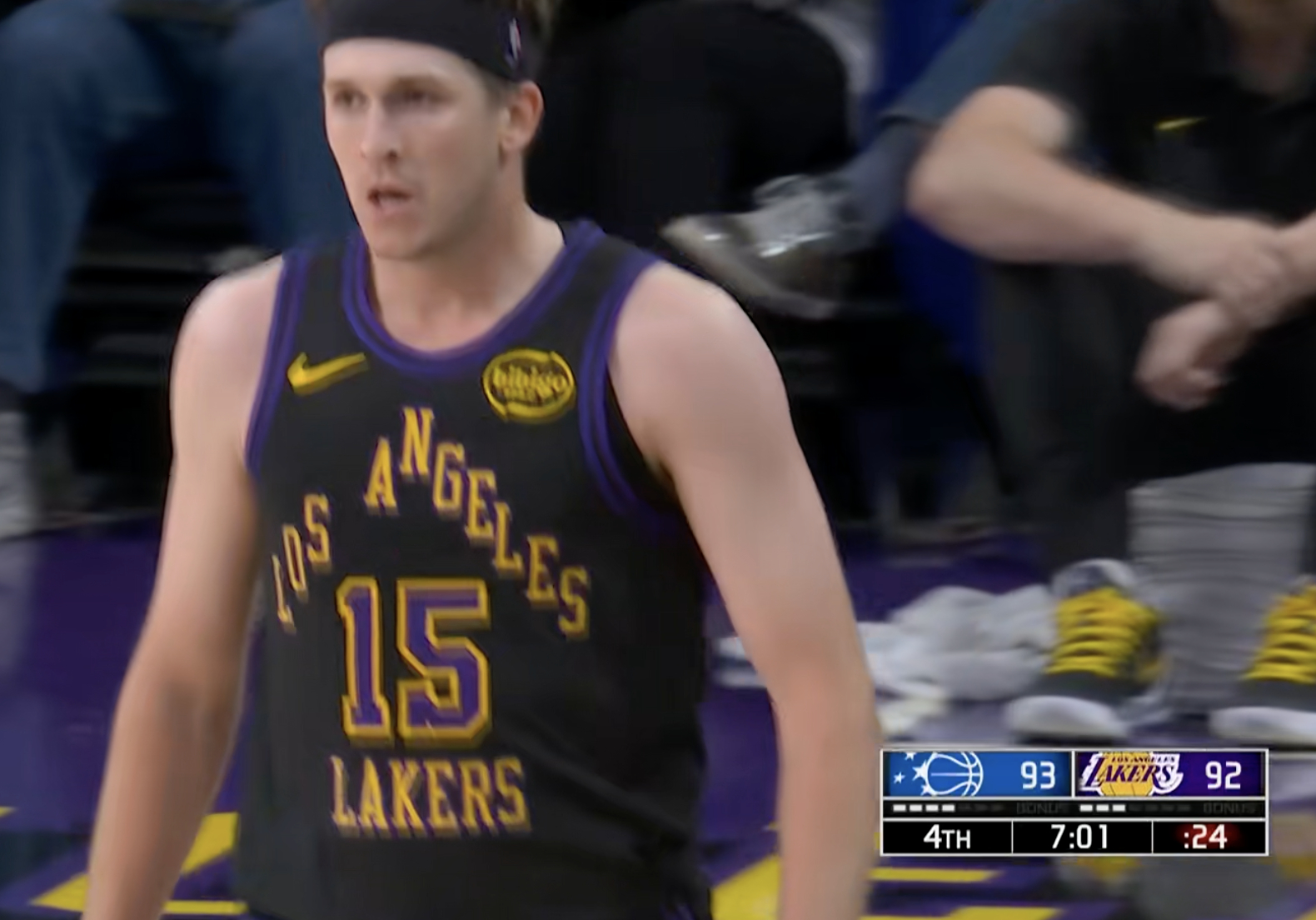 里夫斯，站出来了！ 魔术vs湖人