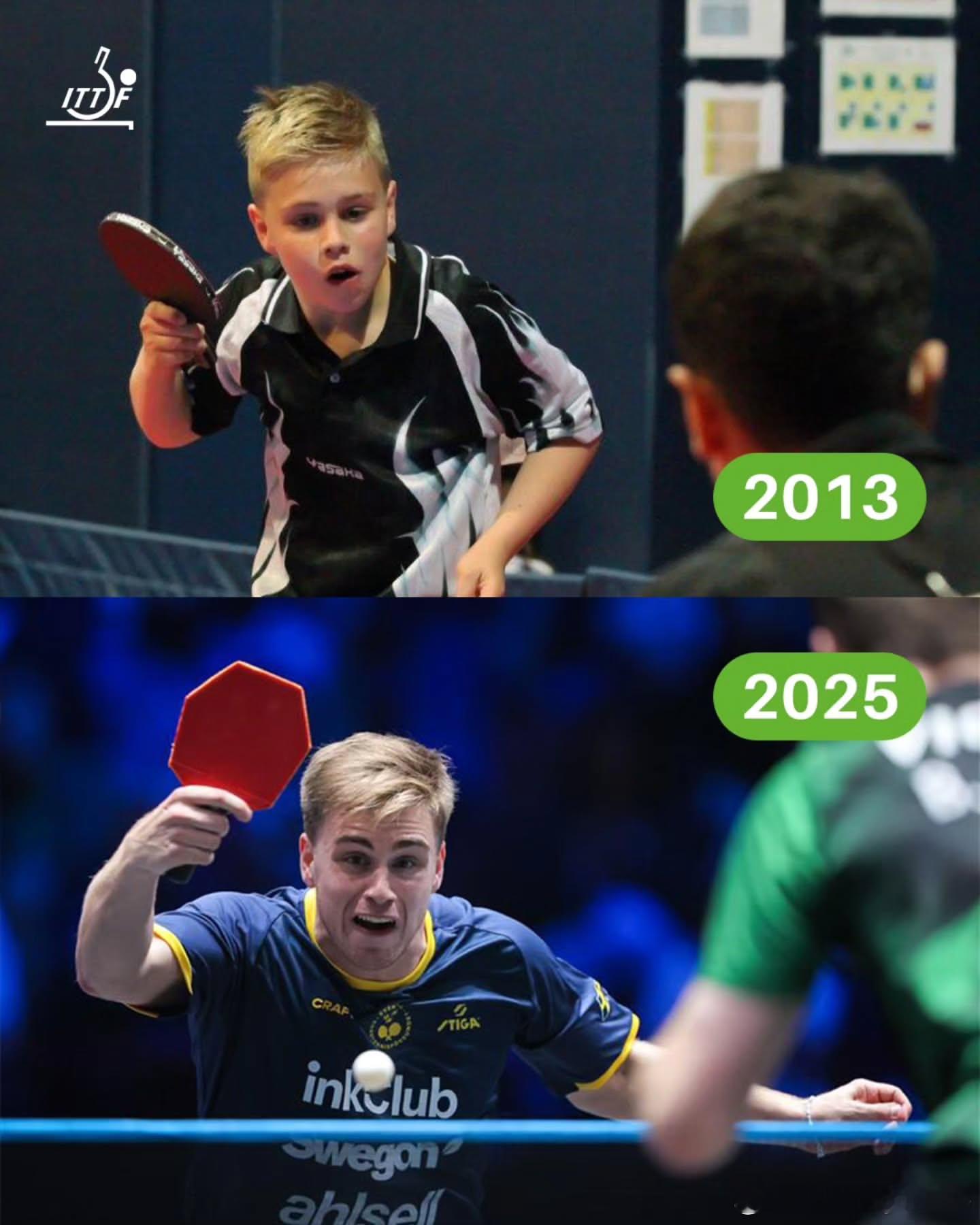 ittf：🥺➡️🏆从小冠军到大冠军！相隔12年：ITTF希望训练营2013与
