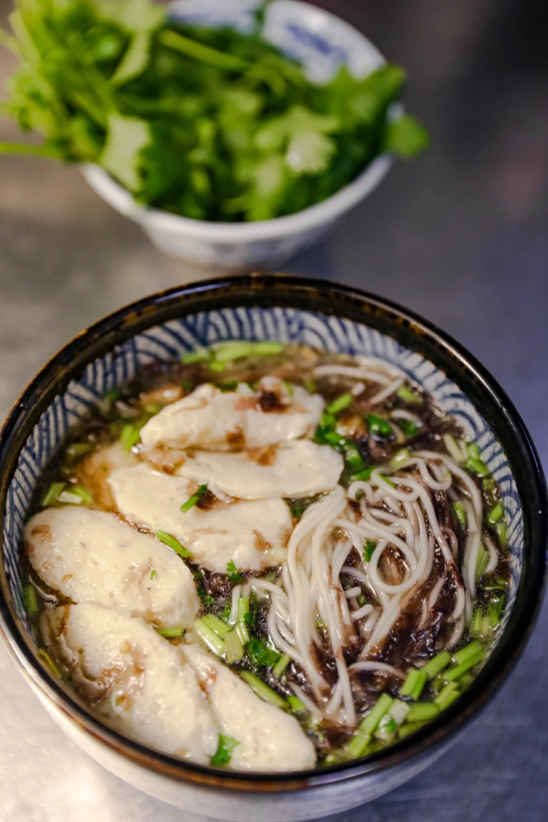 坚持做1000种面不重样（270）紫菜鱼丸面