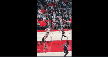 杨瀚森当了状元弗拉格的背景板！开拓者主场125:122险胜独行侠！
教练给了杨瀚