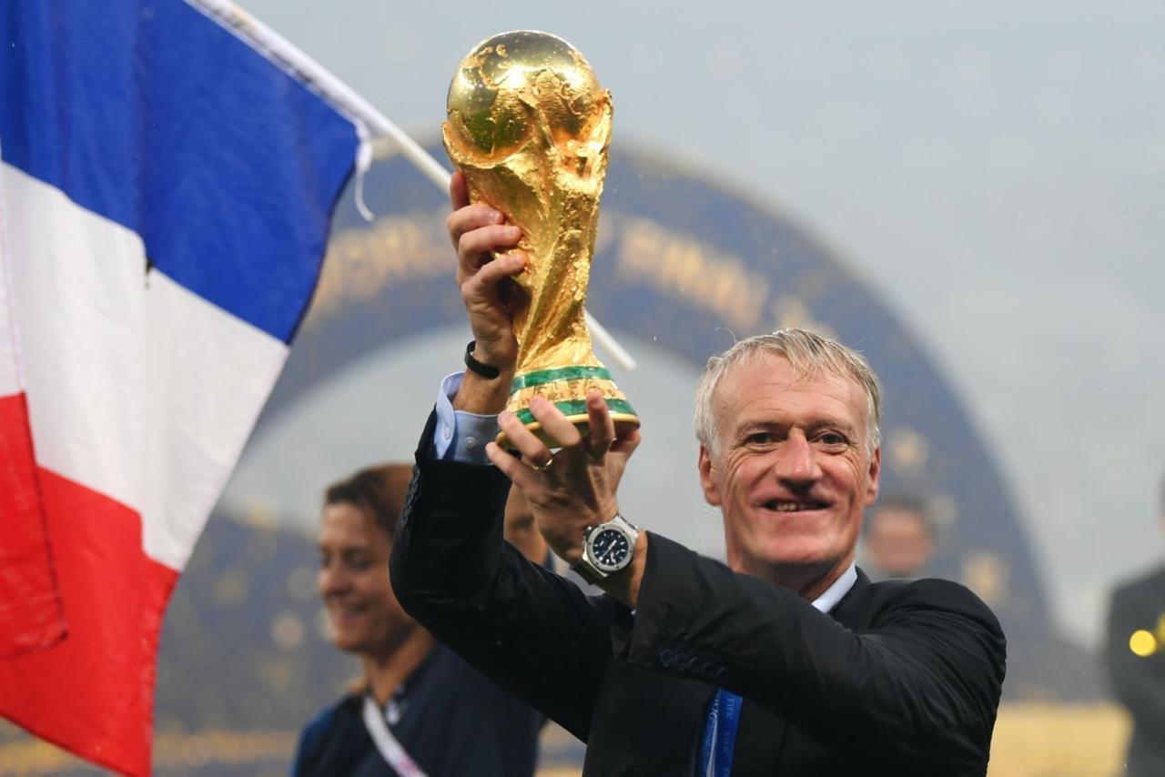 🚨 迪迪埃·德尚的世界杯战绩 🌎 法国队🇫🇷：
🏆 2014年世界杯
