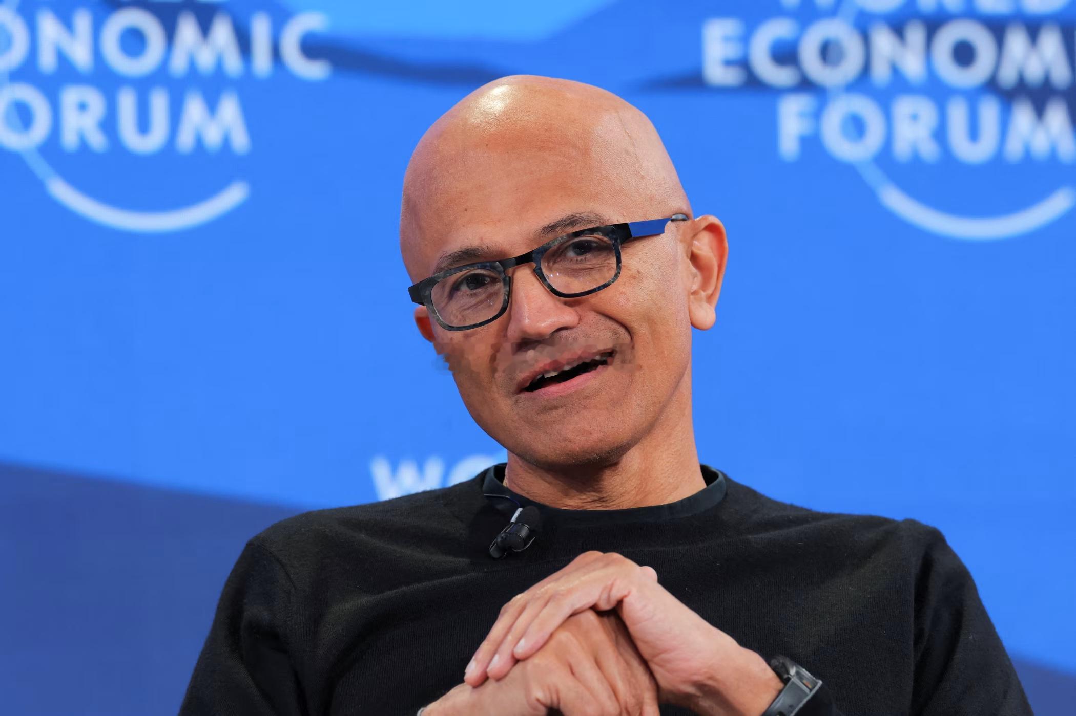 华尔街日报独家——微软CEO纳德拉：不能让 AI 巨头吞噬经济这应该是我印象中科