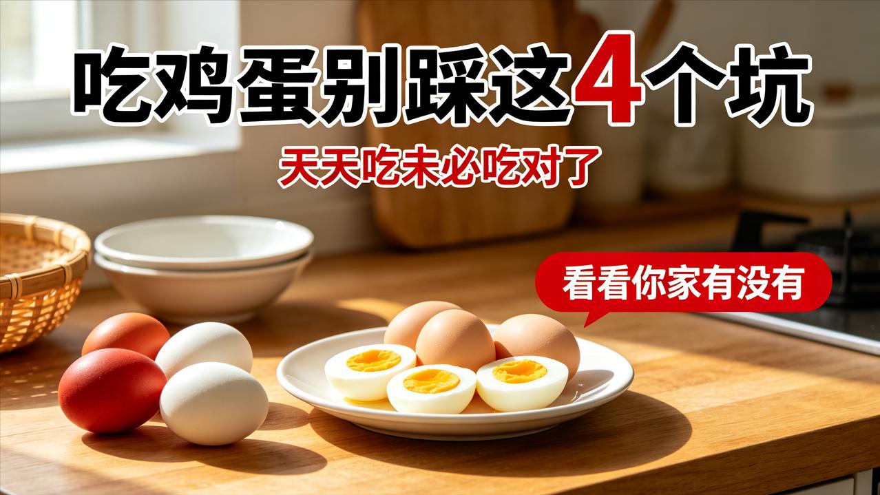 天天吃鸡蛋都吃错了？这 4 个误区传了半辈子，不少人至今还在信
咱们老百姓过日子