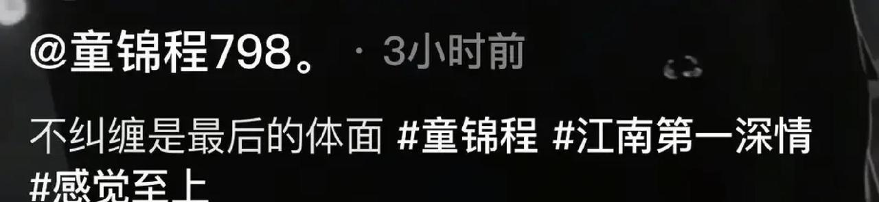 孩子照片刚流出，童锦程秒回5个字
 
出生证上父亲一栏写得清清楚楚，杭州户口也落