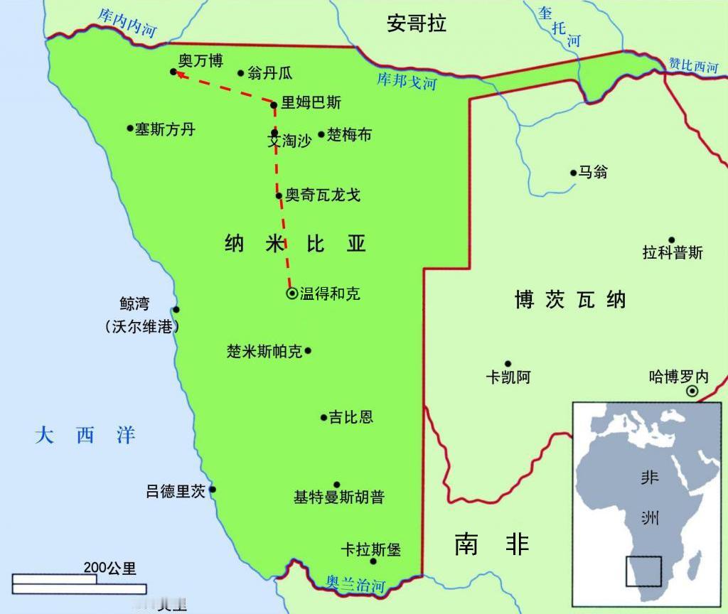 【1990年纳米比亚独立是世界现代史上具有里程碑意义的重大事件！】
　　纳米比亚