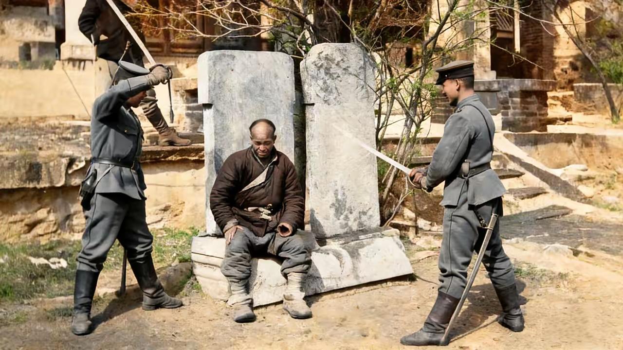 1900年8月14日清晨，北京东便门方向炮声骤起，八国联军正式攻入北京城。 
 