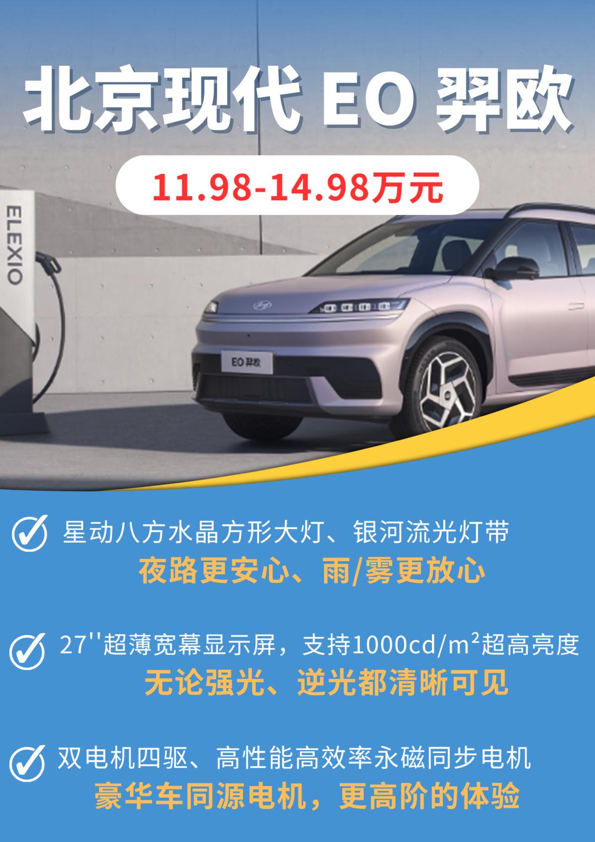 北京现代这次推出EO羿欧，是品牌转型的一次明确表态。在“智启2030计划”下，他