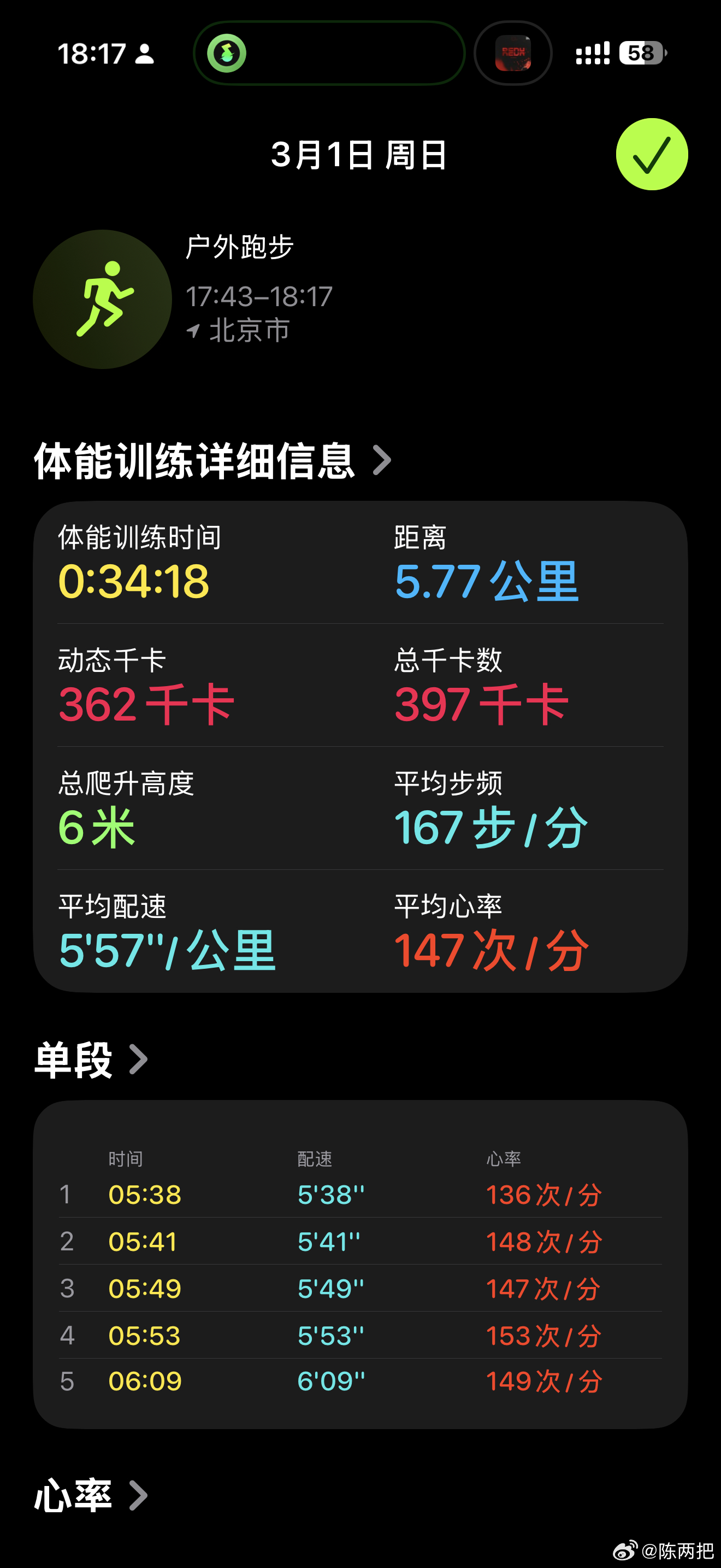 体重最近卡住了
