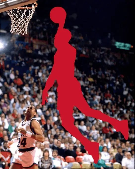 公牛媒体晒8张球星动作图，你能猜出几个球员的名字？[疑问][疑问][疑问]#跨出