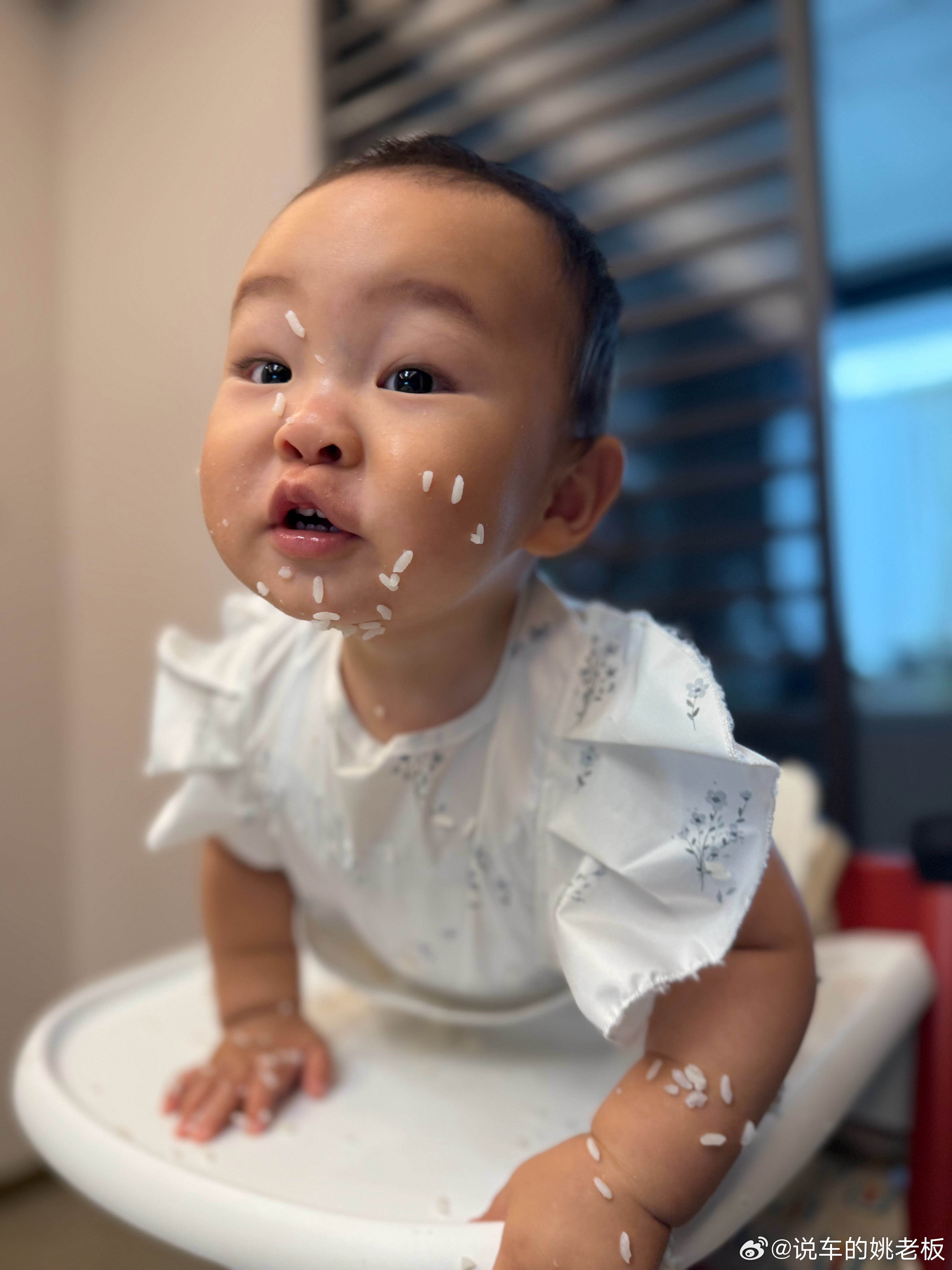 豆豆妈妈给新买的餐巾有点妹妹风哦 杭州
