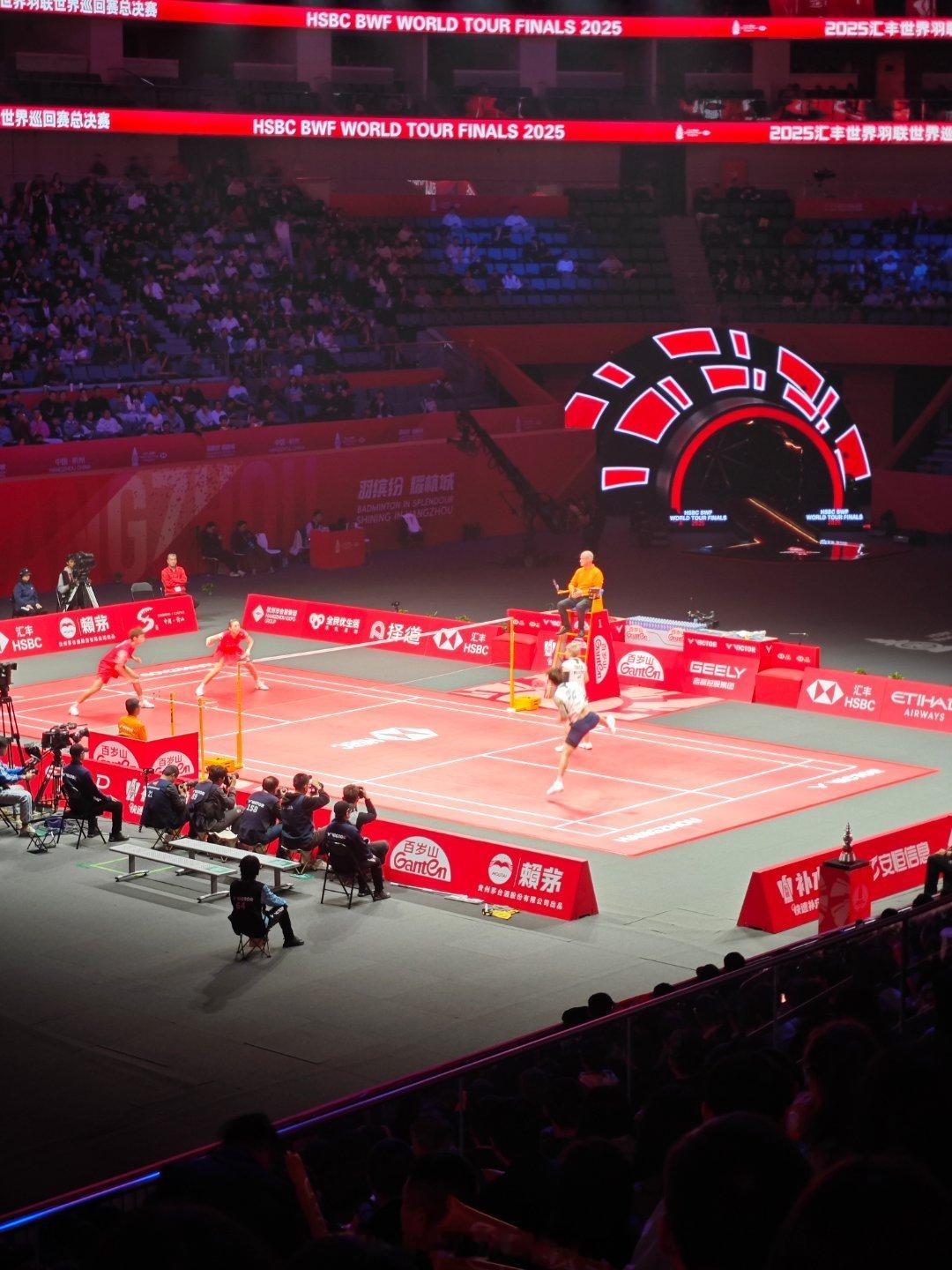 混双 半决赛 蒋振邦 / 魏雅欣 9-21 陈堂杰 / 杜依蔚2025年世界羽联