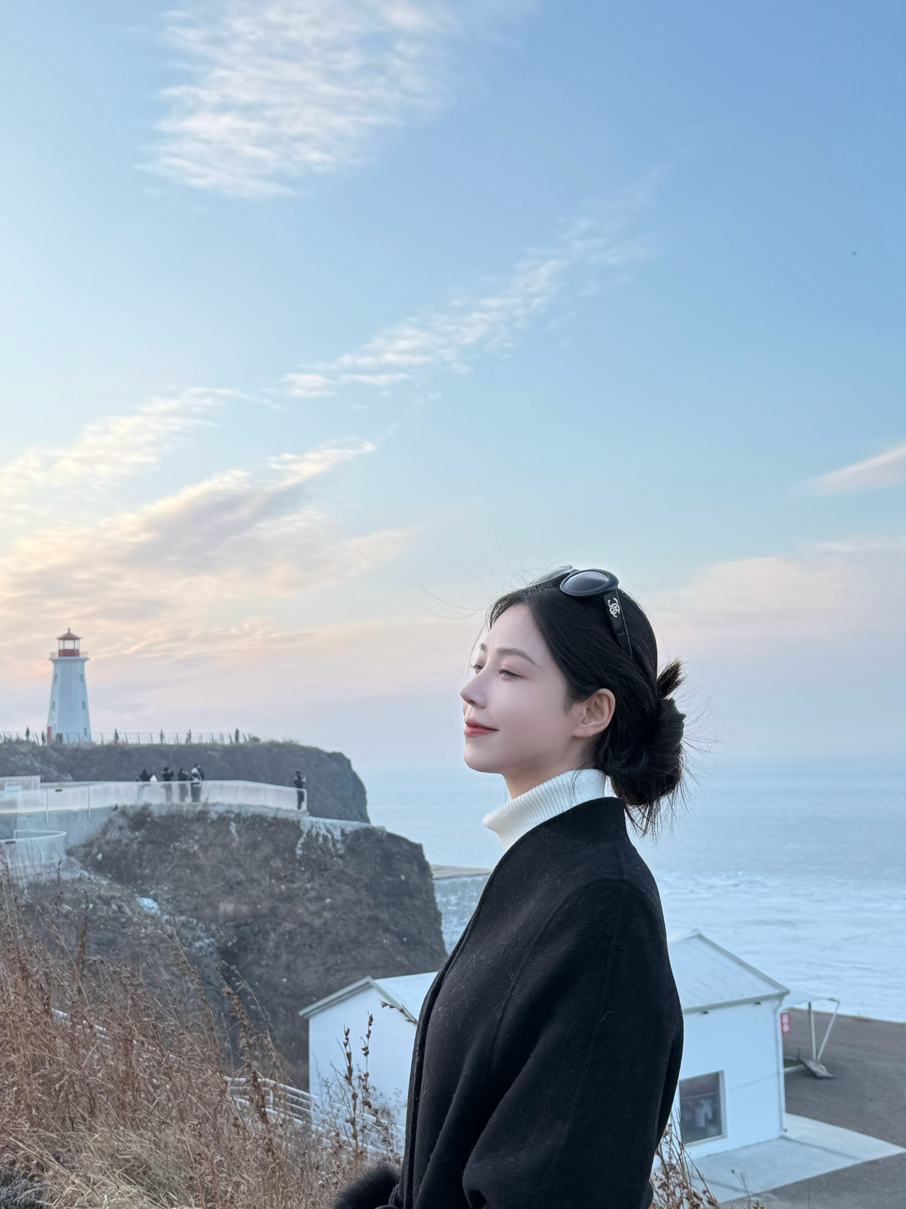 冰封的海➕绝美日落大连 大连·泊霞湾观海营地