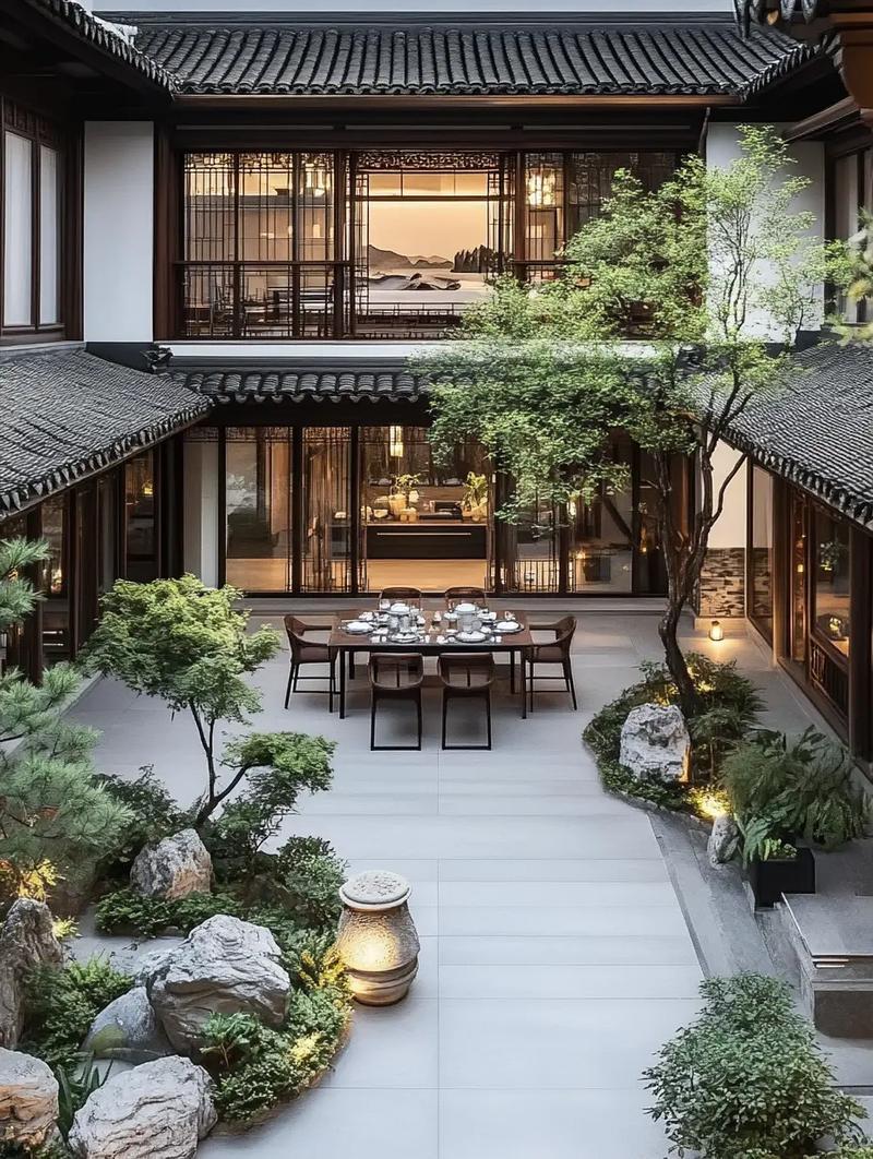 退休后，我总在想象那样一座院子，这里的图片，我都喜欢！
不必阔大，却要能盛下四时