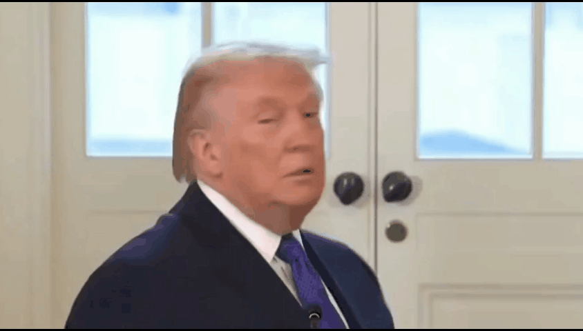 特朗普总统在与石油高管会面期间，突然起身查看了新宴会厅的施工进展，“这就是通向舞