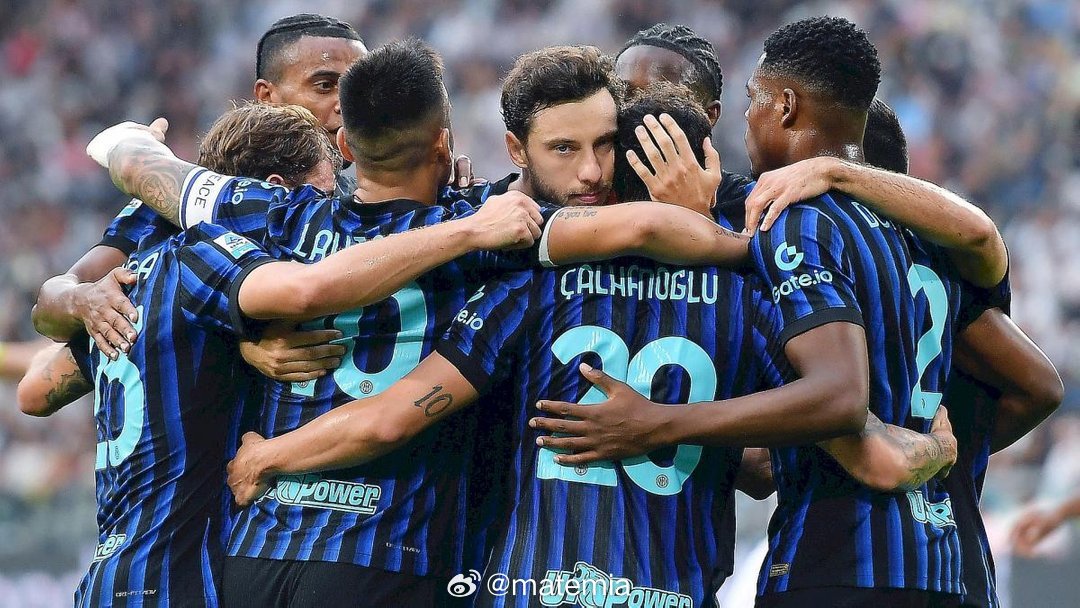 🇮🇹 | 国际米兰在意甲联赛中大胜罗马。国际米兰5比2罗马 👉 劳塔罗·马