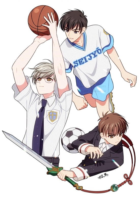 魔卡少女樱动漫仲夏狂欢季 一些运动细胞发达的三位.绘：anxia_s   暑期片
