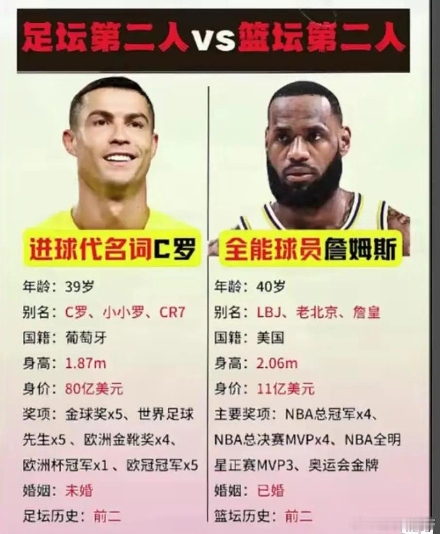 球迷提问:  同样身为各自领域的第二人，这两位谁的说服力更大？ ​​​