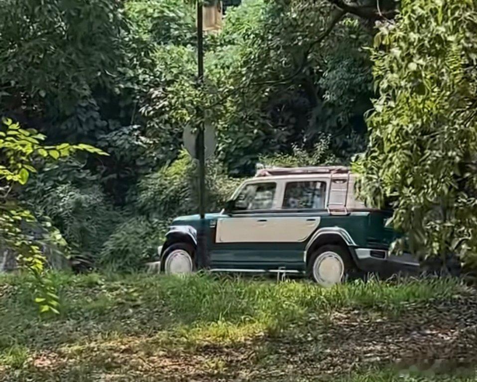 被这小姐姐种草iCar V23了这次车展看到的静态好看太多 ​​​