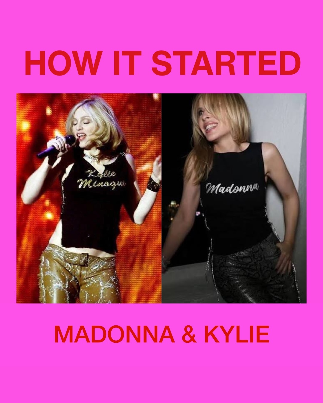 Madonna & Kylie Love Sensation 已上架流媒体大家更