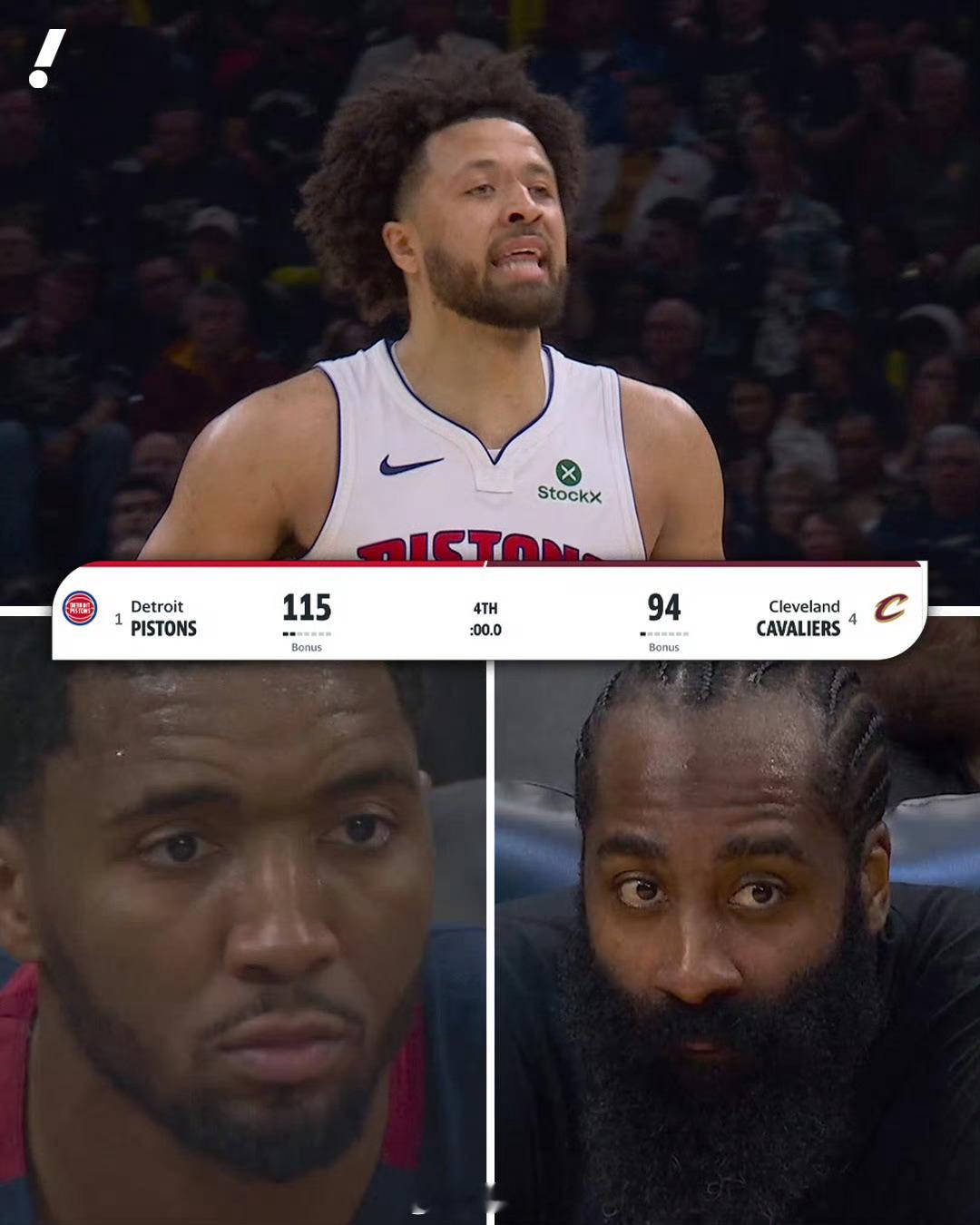 NBA季后赛全场比赛结束，骑士遗憾告负！！ 