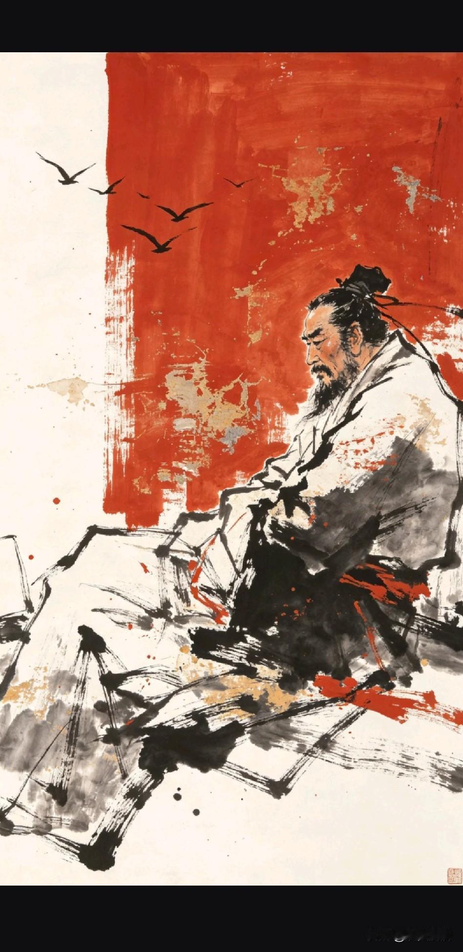 《破云见性：观世变而悟常道》

浮华蔽月迷千载，一念澄明照大千。
生死齐同观草木