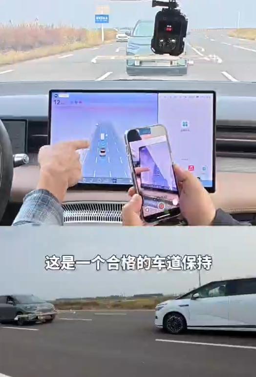 近日在盐城测试场，陈震驾驶小鹏X9原景复刻闪灵事故现场，在时速80公里、100公