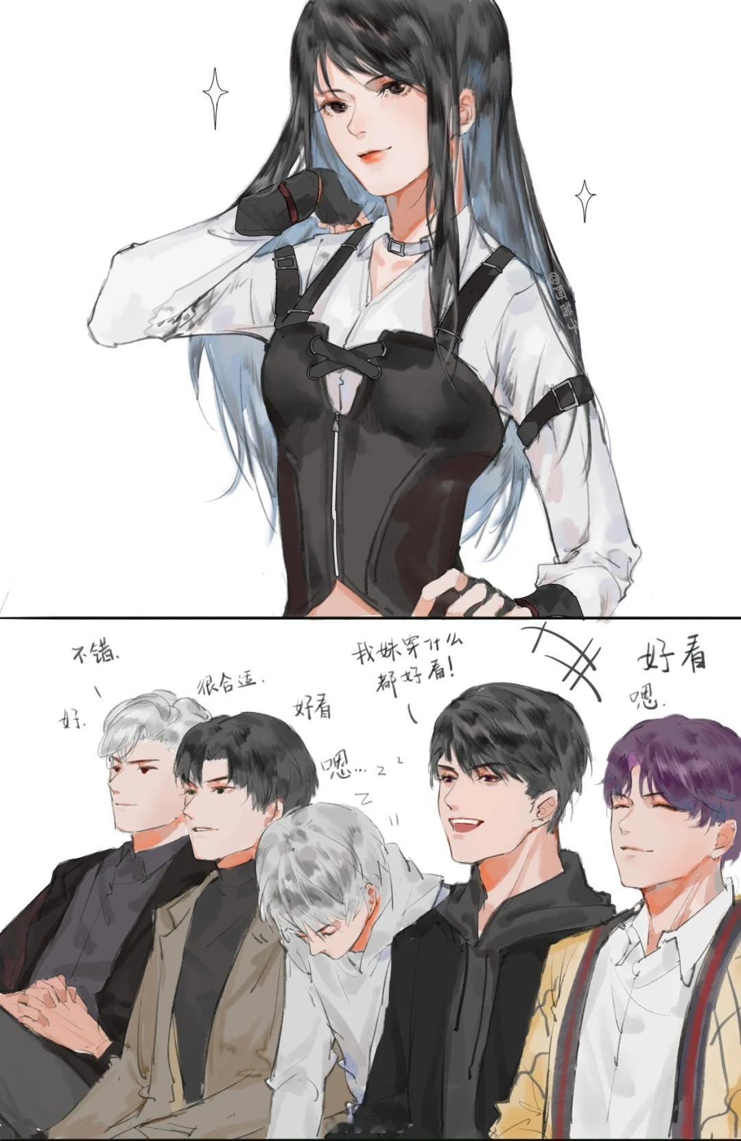 #恋与深空# #祁煜# 当你穿上泳装时，深空F5 be like：没人觉得小🐟