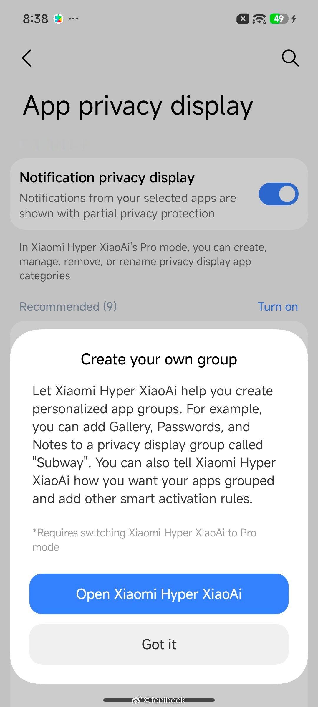 难道小米18 Pro Max会上防窥屏？？[污][污] ​​​