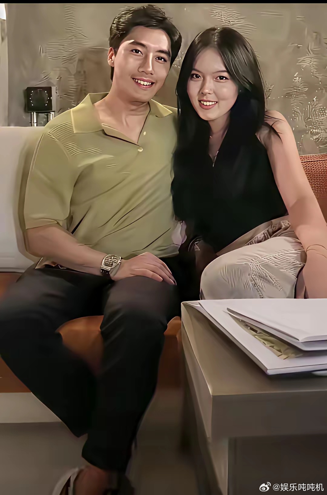 哈文女儿法麦图和她的男友，看起来俩人也挺般配的！感情也不错！ 