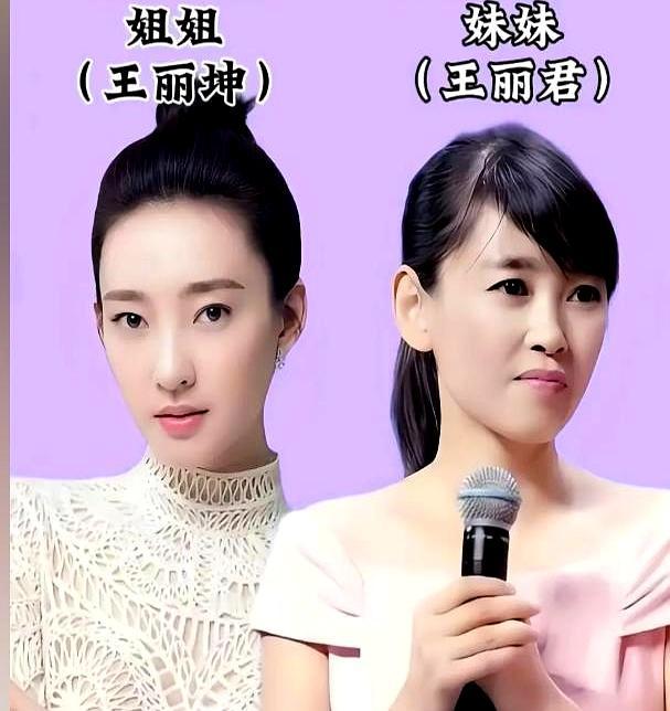 18对明星亲姐妹对比，李冰冰和妹妹李雪的气质都不错，鲍蕾和鲍莉长得最像，严慧明比