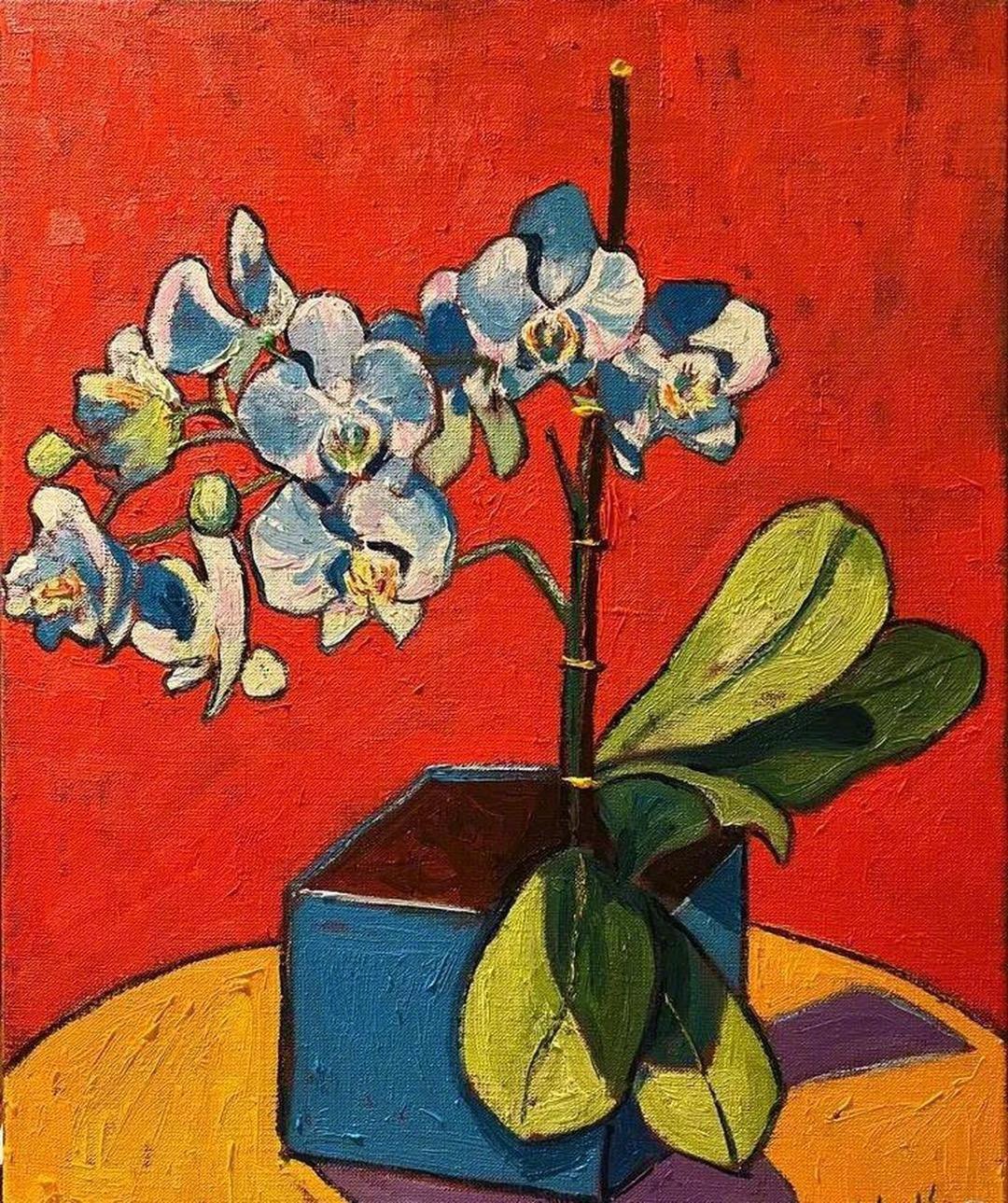 🤎David Schab，生于1973年，他的画作以其鲜明的个性和深刻的内涵，