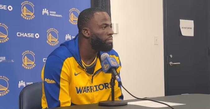 追梦格林赛后坦言球队没有争胜欲望了！
今日勇士102-126大比分惨败给雷霆。赛