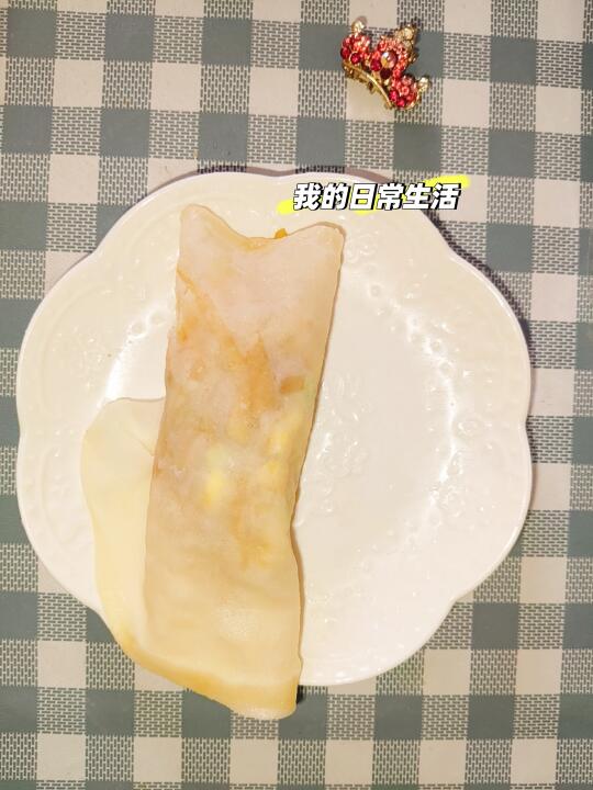 今天做了美味的春饼~