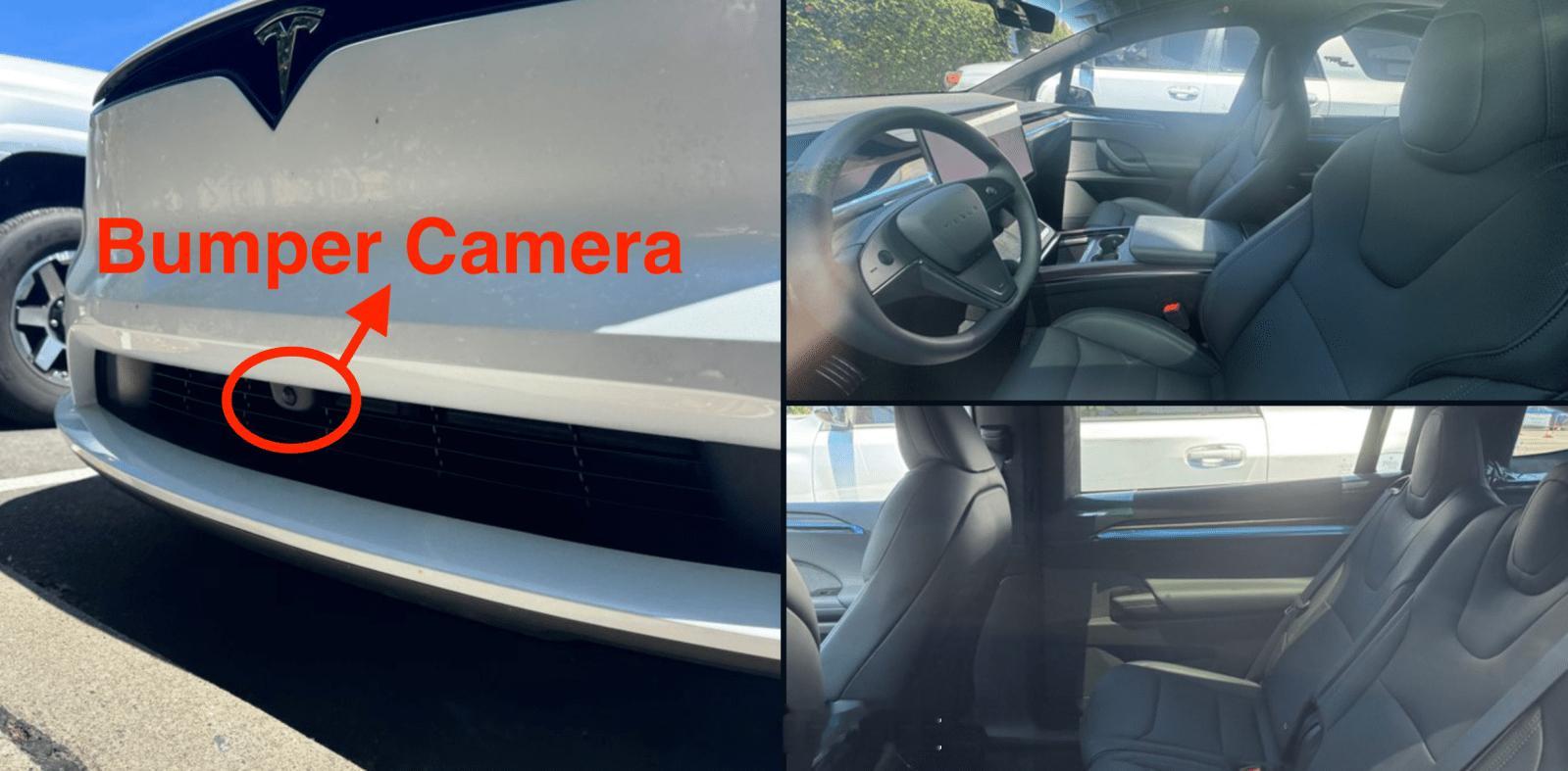 特斯拉ModelS/X即将迎来小幅更新近日，有网友在加州拍到特斯拉Model S