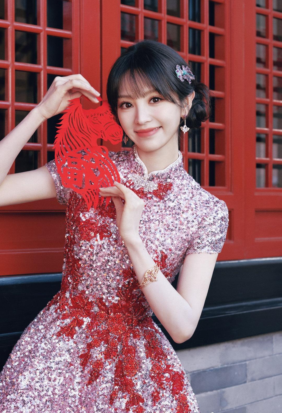 田曦薇怎么样都漂亮原来是田曦薇写的txw田曦薇 家里多一个人一起过年也不错txw