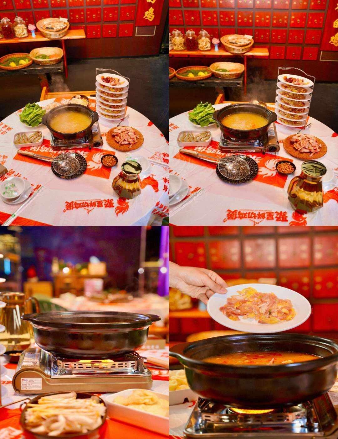 蕉西路鸡煲夜氛围刚好
聚星桥的夜晚，聚星桥边的烟火气刚刚好。聚星鲜切鸡煲.酒肆B