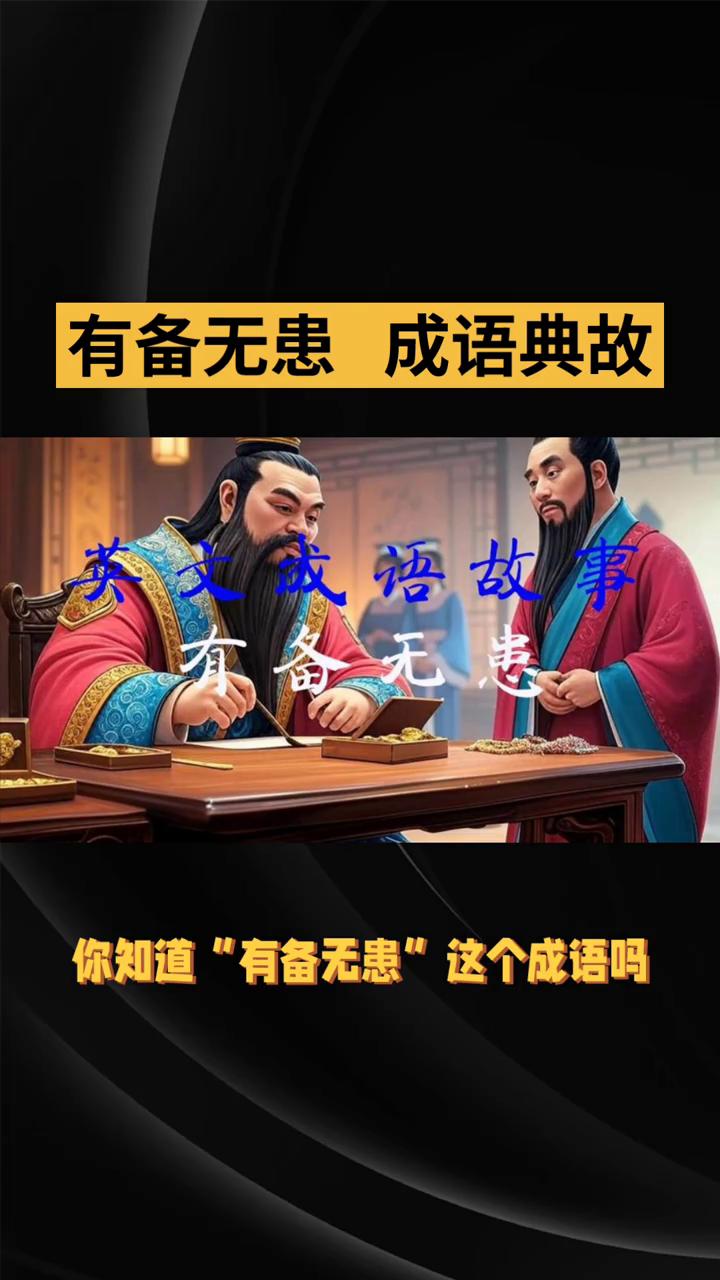 有备无患成语典故。
你知道有备无患这个成语吗？它背后可隐藏着一段有趣的历史故事。