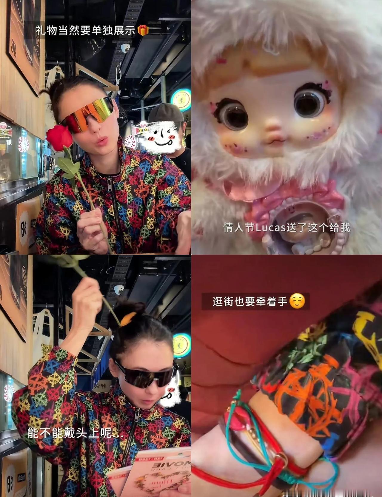 情人节，张柏芝儿子送花，评论区却在叹息：婚姻败局，真能被“儿子”翻盘？
她收下花