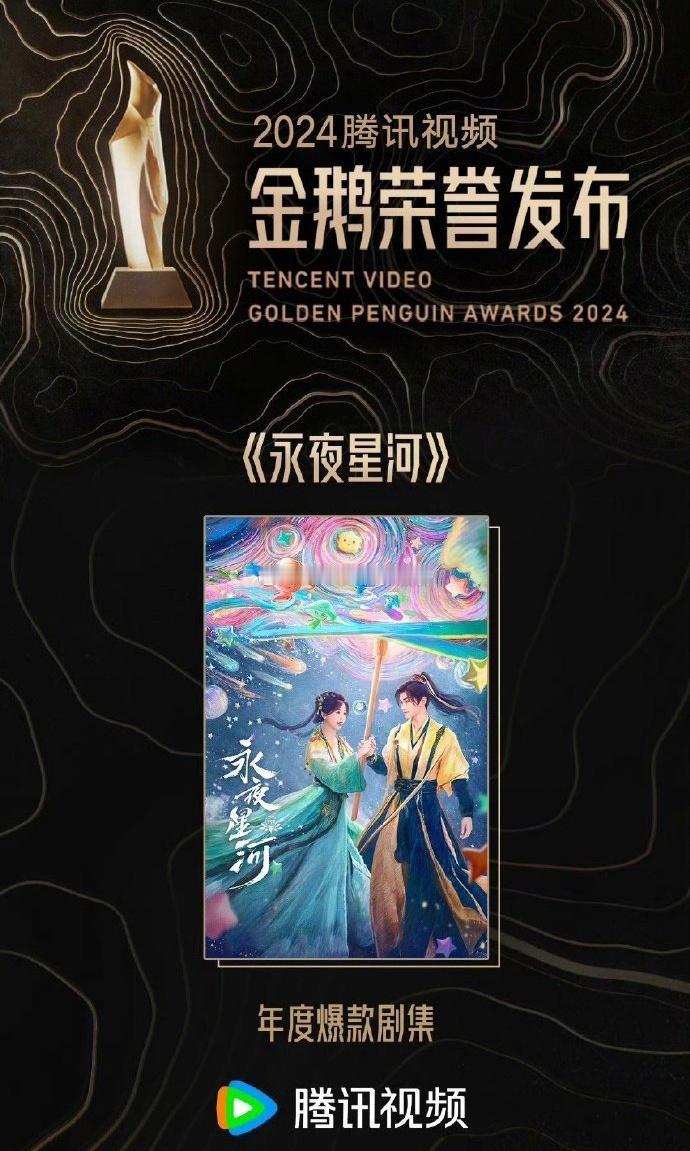 虞书欣、丁禹兮《永夜星河》🐧年度爆款剧，热度口碑都有！[偷乐] ​​​