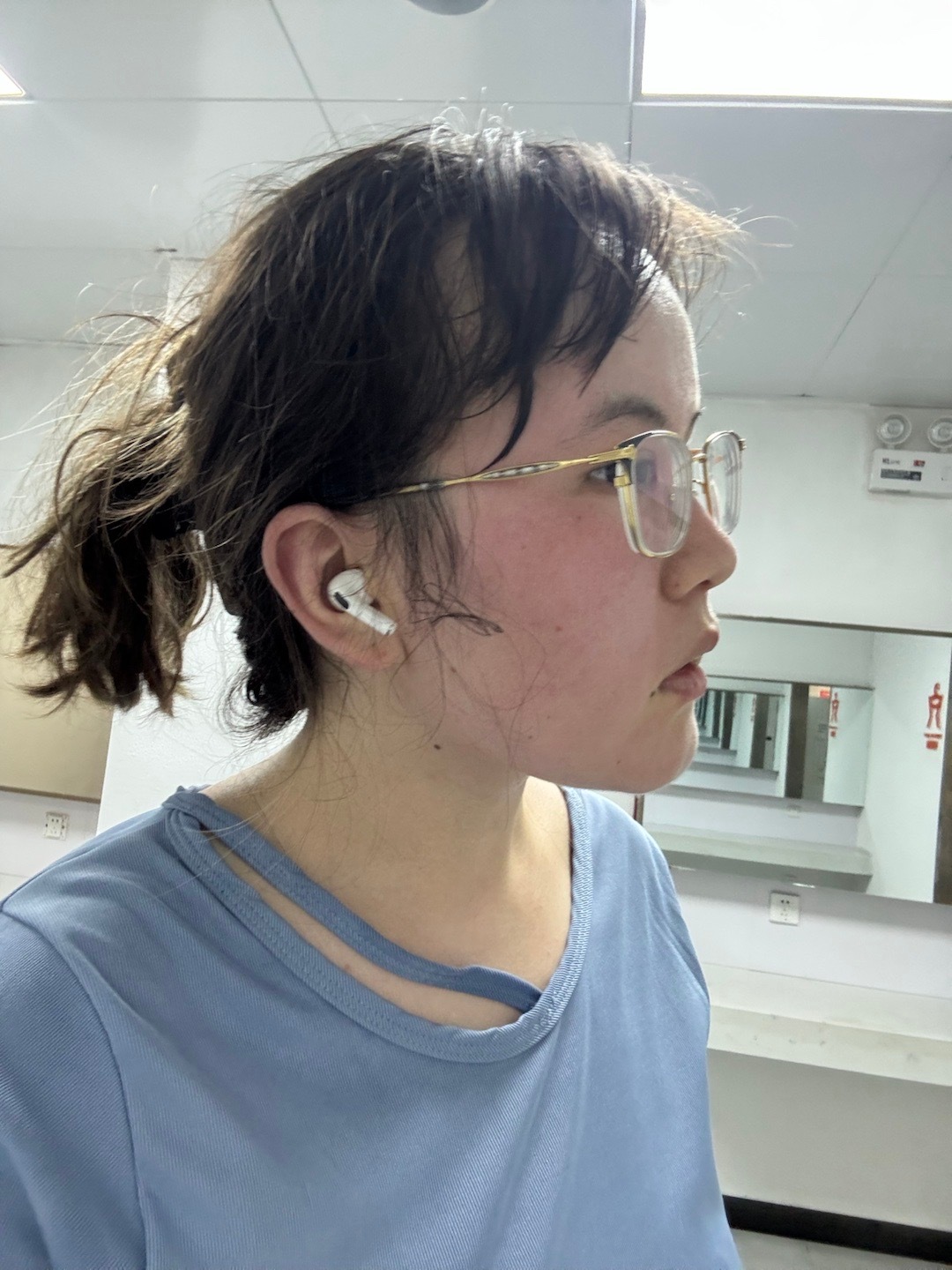 练到满头大汗洗洗澡吹风回去是每天最解压的时刻（其实是很多天的照片 ​​​