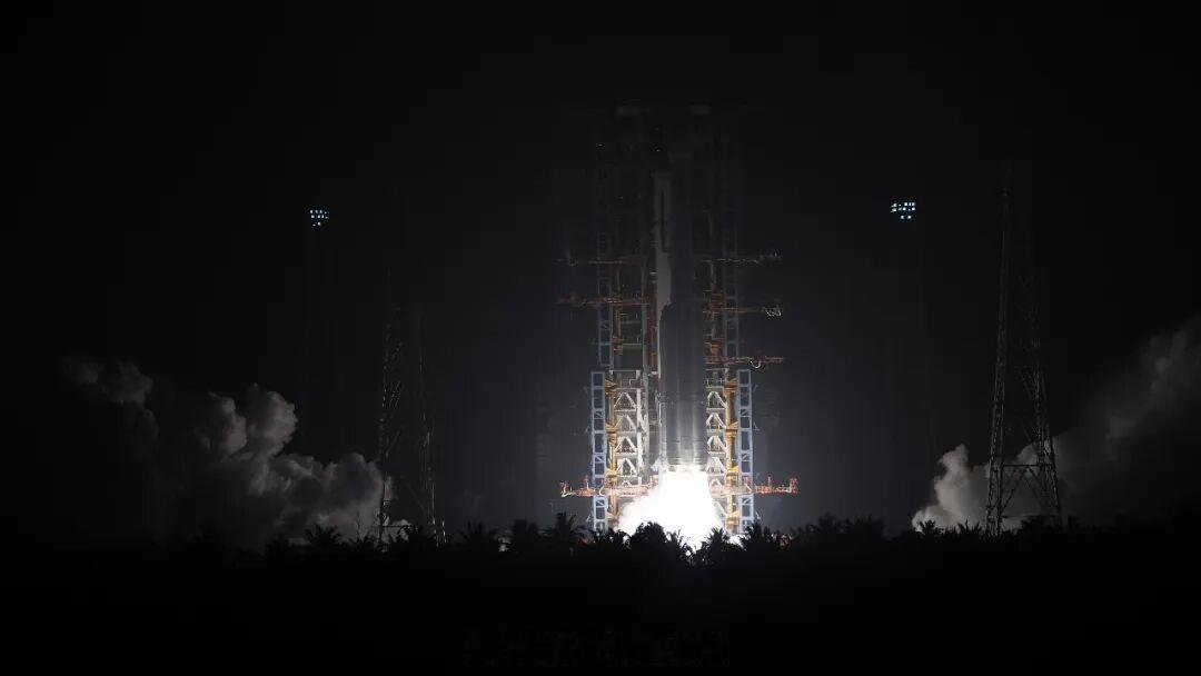 【长七改火箭成功发射通信技术试验卫星二十四号】5月27日0时16分，长征七号改运