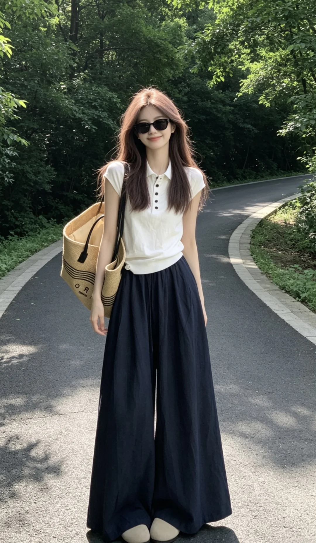 简单穿也很好看🩵