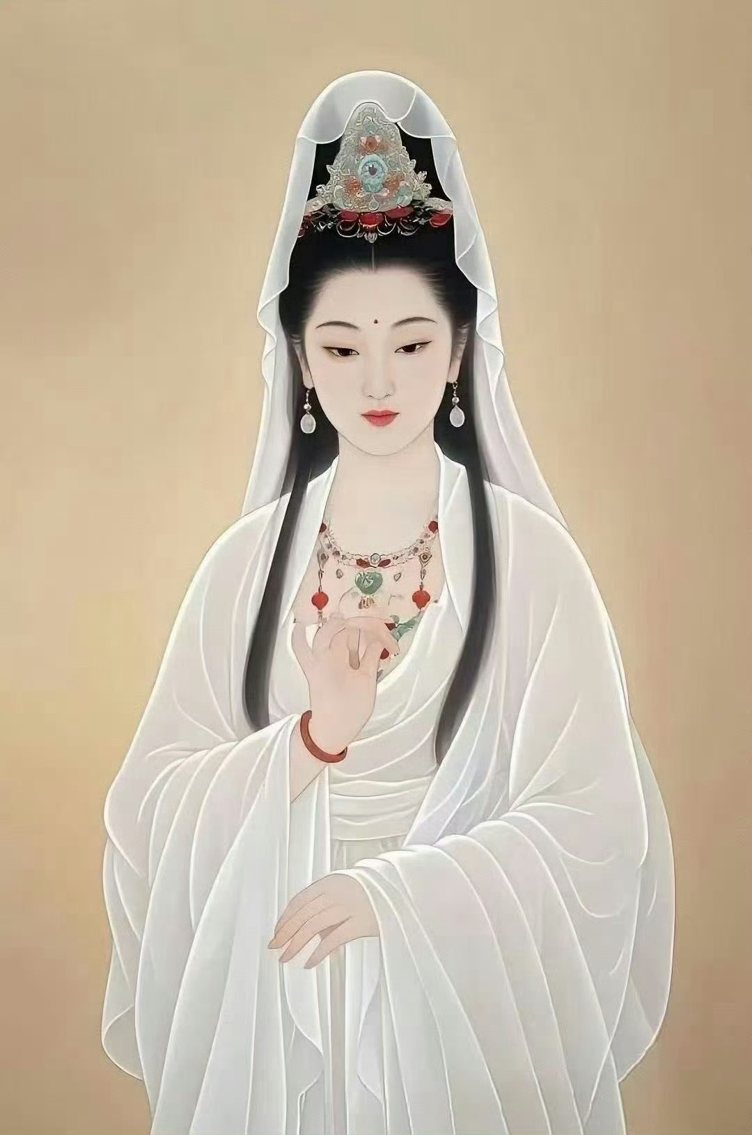 突然刷到菩萨的，绝对不是巧合，​你肯定马上就要有大好运发生了！留下一句“好运连连