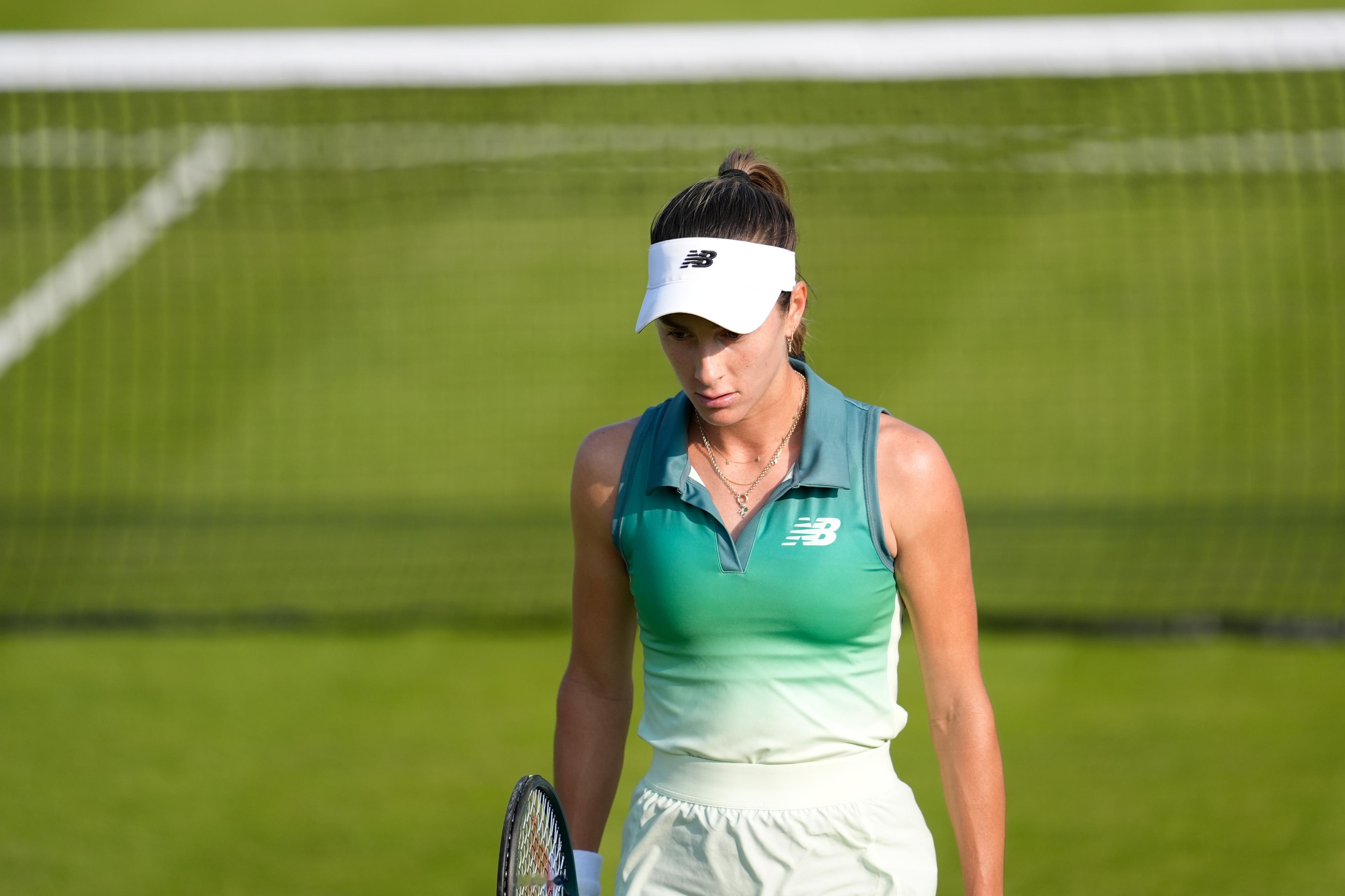 WTA250诺丁汉站第二轮，凯斯勒以6-1 6-4淘汰朱琳，成功晋级八强。 ​​